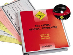 Marcom - DOT HazMat General Awareness, Multimedia Training Kit - 17 Minute Run Time DVD, English and Spanish - Exact Tooling