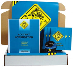 Marcom - Accident Investigation, Multimedia Training Kit - 13 Minute Run Time DVD, English and Spanish - Exact Tooling