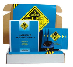 Marcom - Hazardous Materials Labels, Multimedia Training Kit - 22 Minute Run Time DVD, English and Spanish - Exact Tooling