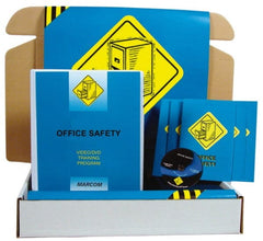 Marcom - Office Safety, Multimedia Training Kit - 22 Minute Run Time DVD, English and Spanish - Exact Tooling
