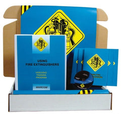 Marcom - Using Fire Extinguishers, Multimedia Training Kit - 18 Minute Run Time DVD, English and Spanish - Exact Tooling