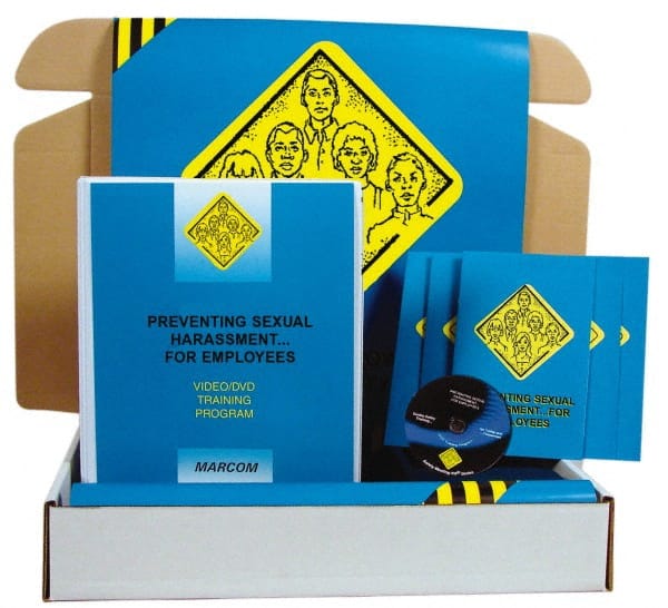 Marcom - Preventing Sexual Harassment for Employees, Multimedia Training Kit - 16 Minute Run Time DVD, English and Spanish - Exact Tooling