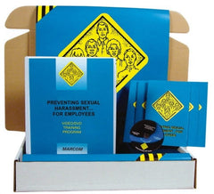 Marcom - Preventing Sexual Harassment for Employees, Multimedia Training Kit - 16 Minute Run Time DVD, English and Spanish - Exact Tooling