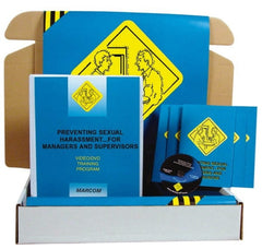 Marcom - Preventing Sexual Harassment for Managers and Supervisors, Multimedia Training Kit - 16 Minute Run Time DVD, English and Spanish - Exact Tooling