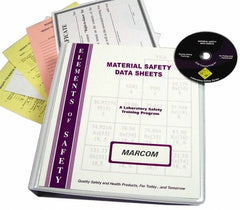 Marcom - Using Material Safety Data Sheets in the Laboratory, Multimedia Training Kit - DVD, English - Exact Tooling