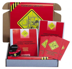 Marcom - Forklift, Powered Industrial Truck Safety, Multimedia Training Kit - 28 Minute Run Time DVD, English and Spanish - Exact Tooling