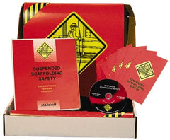 Marcom - Suspended Scaffolding Safety, Multimedia Training Kit - 20 Minute Run Time DVD, English and Spanish - Exact Tooling