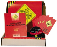 Marcom - DOT HazMat General Awareness, Multimedia Training Kit - 17 Minute Run Time DVD, English and Spanish - Exact Tooling