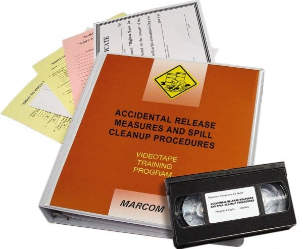 Marcom - Introduction to HAZWOPER Retraining, Multimedia Training Kit - 23 min Run Time DVD, English & Spanish - Exact Tooling