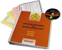 Marcom - Exposure Monitoring & Medical Surveillance, Multimedia Training Kit - 20 min Run Time DVD, English & Spanish - Exact Tooling