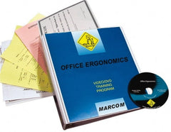 Marcom - Office Ergonomics, Multimedia Training Kit - 21 Minute Run Time DVD, English and Spanish - Exact Tooling