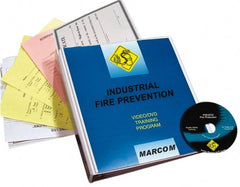 Marcom - Industrial Fire Prevention, Multimedia Training Kit - 22 Minute Run Time DVD, English and Spanish - Exact Tooling