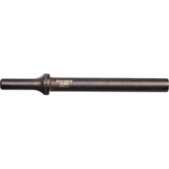 Mayhew - 6" OAL, Tapered Punch Chisel - Round Drive, Round Shank, Steel - Exact Tooling