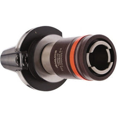 Emuge - 25mm Straight Shank Diam Tension & Compression Tapping Chuck - M4.5 Min Tap Capacity, 98mm Projection, Size 3 Adapter, Quick Change, Through Coolant - Exact Tooling