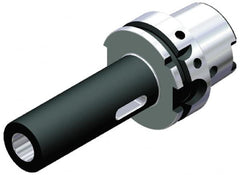 Kennametal - HSK63A Outside Taper, 2MT Inside Taper, HSK to Morse Taper Adapter - 120mm Projection, 32mm Nose Diam, 152mm OAL - Exact Tooling