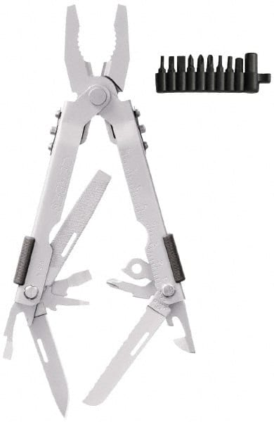Gerber - 14 Piece, Multi-Tool Set - 6" OAL, 4-29/32" Closed Length - Exact Tooling