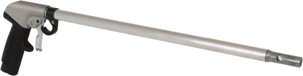 Guardair - 120 Max psi High Power Venturi Nozzle Pistol Grip Blow Gun - 3/8 NPT, 18" Tube Length, Aluminum - Exact Tooling