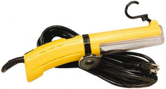Value Collection - 125 Volt, 13 Watt, Electric, Fluorescent Portable Magnetic Mount Work Light - 25' Cord, 1 Head, 825 Lumens, 13" Long - Exact Tooling