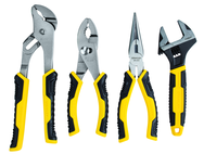 STANLEY® 4 Piece Plier & Adjustable Wrench Set - Exact Tooling