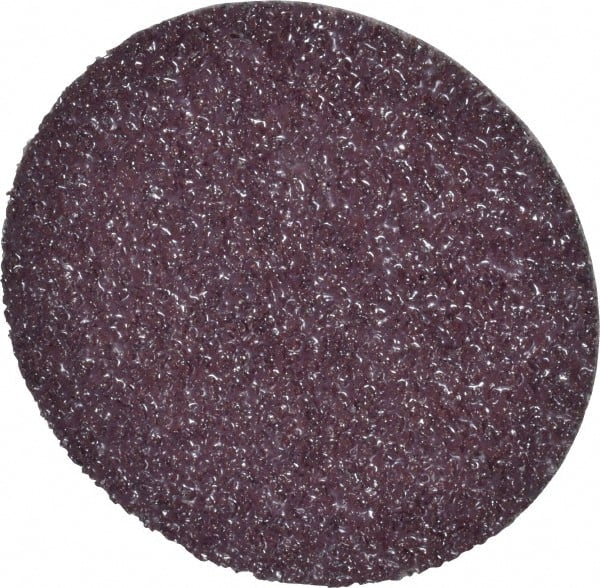 Standard Abrasives - 3" Disc Diam, 24 Grit, Aluminum Oxide Quick Change Disc - Type P Attaching System, Coated, Red, Very Coarse Grade, 20,000 RPM - Exact Tooling