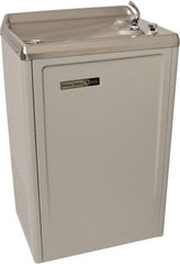Halsey Taylor - 7.6 GPH Cooling Capacity Deluxe Standard Wall-Mounted Water Cooler & Fountain - Vinyl Cabinet, 20 to 105 psi, 120 VAC Volts, 370 Watts, 4.0 Full Load Amperage - Exact Tooling