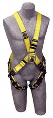 DBI/SALA - 420 Lb Capacity, Size Universal, Full Body Tower Climbers Safety Harness - Polyester Webbing, Front D-Ring, Pass-Thru Leg Strap, Pass-Thru Chest Strap - Exact Tooling