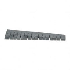 Quantum Storage - 22.4" Wide x 3" High, Gray Bin Divider - Use with DG93030 - Exact Tooling