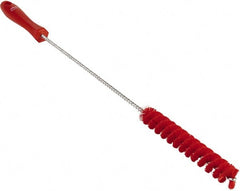 Vikan - 3/4" Diam Polyester Valve Brush - 19-5/8" OAL, 5-3/4" Head Length, Polypropylene & Stainless Steel Handle - Exact Tooling