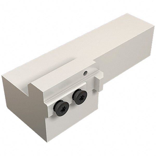 Iscar - External Thread, Right Hand Indexable Grooving Cutoff Toolholder - 25mm Shank Height x 25mm Shank Width, HA Toolholder Style, Series Heliface - Exact Tooling