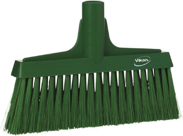 Vikan - 6-3/4" OAL Polyester Bristle Lobby Broom - 3" Bristle Length, 9-1/2" Wide - Exact Tooling