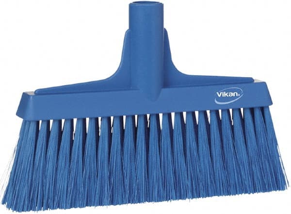 Vikan - 6-3/4" OAL Polyester Bristle Lobby Broom - 3" Bristle Length, 9-1/2" Wide - Exact Tooling