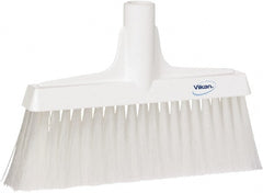 Vikan - 6-3/4" OAL Polyester Bristle Lobby Broom - 3" Bristle Length, 9-1/2" Wide - Exact Tooling