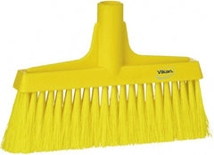 Vikan - 6-3/4" OAL Polyester Bristle Lobby Broom - 3" Bristle Length, 9-1/2" Wide - Exact Tooling