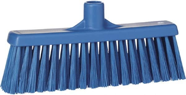 Vikan - 5-5/8" OAL Polyester Bristle Lobby Broom - 3" Bristle Length, 11" Wide - Exact Tooling