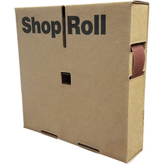 Superior Abrasives - Shop Rolls; Abrasive Material: Aluminum Oxide ; Roll Width (Inch): 1-1/2 ; Roll Length (yd): 50.00 ; Grit: 100 ; Backing Material: Cloth ; Backing Weight: J - Exact Tooling