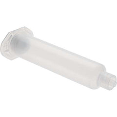 Loctite - Manual Caulk/Adhesive Syringe with Barrel & Piston - 10ML NATRL/WHT 50/PK SYRINGE - Exact Tooling