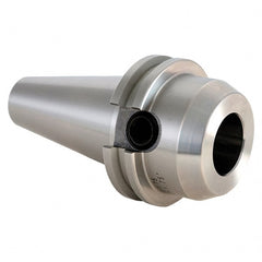 Techniks - CAT40 Taper Shank 7/16 Hole End Mill Holder & Adapter - 1-1/8" Nose Diam, 1-3/4" Projection - Exact Tooling