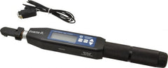 Sturtevant Richmont - 3/8" Drive, 60 to 300 In/Lb, Electronic Torque Wrench - 0.001 Ft/Lb Graduation, 14-1/2" OAL - Exact Tooling