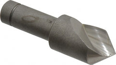 Keo - 3/4" Head Diam, 1/2" Shank Diam, 1 Flute 82° Cobalt Countersink - Bright Finish, 2-5/8" OAL, Single End - Exact Tooling