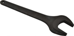 Facom - 75mm Standard Service Open End Wrench - 19-11/16" OAL, Single End, Black Finish, 15° Head Angle - Exact Tooling