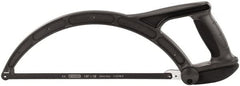 Stanley - 12" Hacksaw - 4" Throat Depth, High Impact Polypropylene Handle, Closed Grip Handle - Exact Tooling