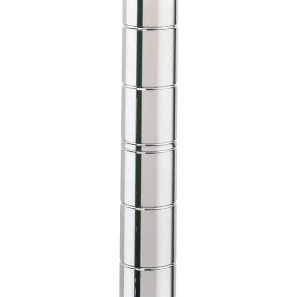 Metro - 1" Wide x 33" High x 1" Long Open Shelving Mobile Shelving Post - Exact Tooling