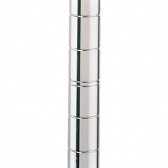 Metro - 1" Wide x 33" High x 1" Long Open Shelving Mobile Shelving Post - Exact Tooling