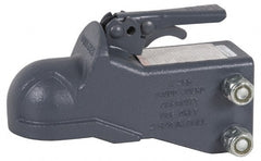 Bulldog - 2-5/16" Ball Size Adjustable Channel Hitch Coupler - 14,000 Lb Max Capacity, Primed Finish - Exact Tooling