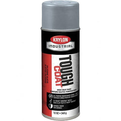 Sprayon - High Temp Aluminum (Color), Metallic, Acrylic Enamel Spray Paint - 15 to 20 Sq Ft per Can, 16 oz Container - Exact Tooling
