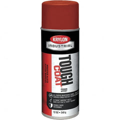 Krylon - 16 oz High Gloss Red Oxide Rust Control Primer - 20 to 25 Sq Ft Coverage - Exact Tooling