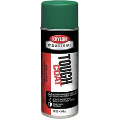 Krylon - Machinery Green, 12 oz Net Fill, High Gloss, Enamel Spray Paint - 20 to 25 Sq Ft per Can, 16 oz Container, Use on Conduits, Ducts, Electrical Equipment, Machinery, Metal, Motors, Pipelines & Marking Areas, Railings, Steel Bars, Tool Boxes, Tools - Exact Tooling