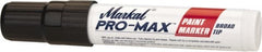 Markal - Black Paint Marker - Broad Tip, Alcohol Base Ink - Exact Tooling