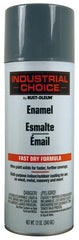 Rust-Oleum - Machinery Gray, Gloss, Enamel Spray Paint - 8 to 12 Sq Ft per Can, 16 oz Container, Use on Drums, Equipment & Color Coding, Furniture, Ladders, Lockers, Motors, Stenciling, Tools - Exact Tooling