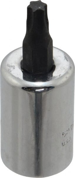 Proto - 3/8" Drive, T27 Torx Bit Socket - 1-23/32" OAL - Exact Tooling